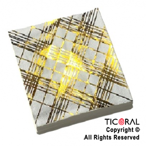 SERVILLETA CUADRILLE STAMPING ORO GM X 20